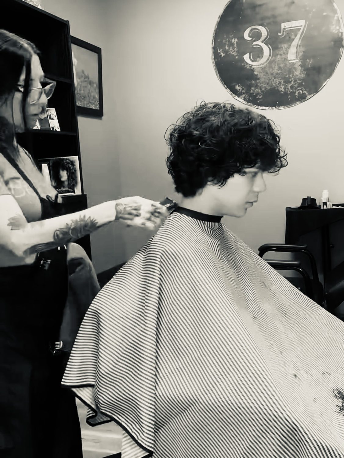 Finished cut at Hairy Mary & Company